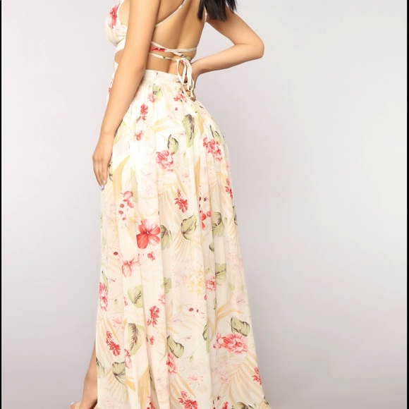 Fashion Nova Ivory Lanai Maxi Dress - Picture 2 of 7